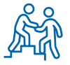 icon of person helping another person